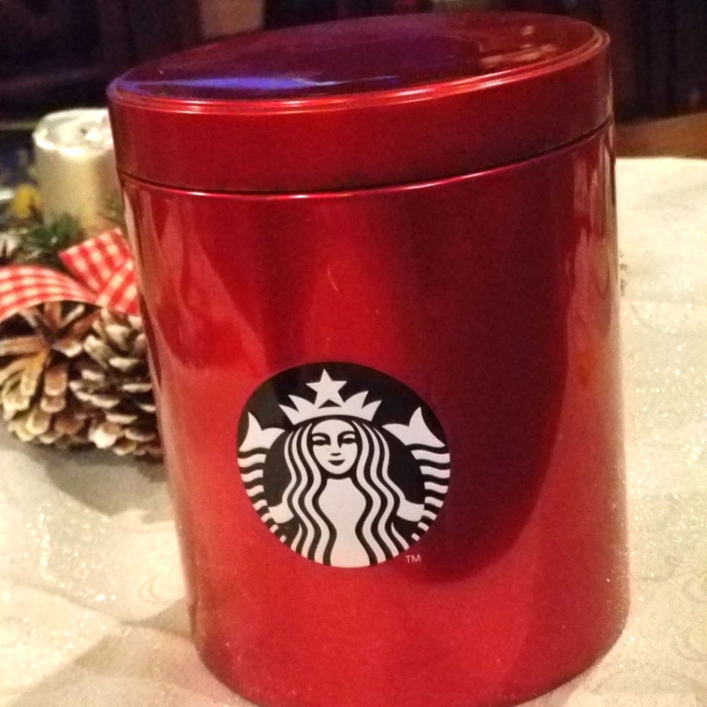 Starbucks Tin Can